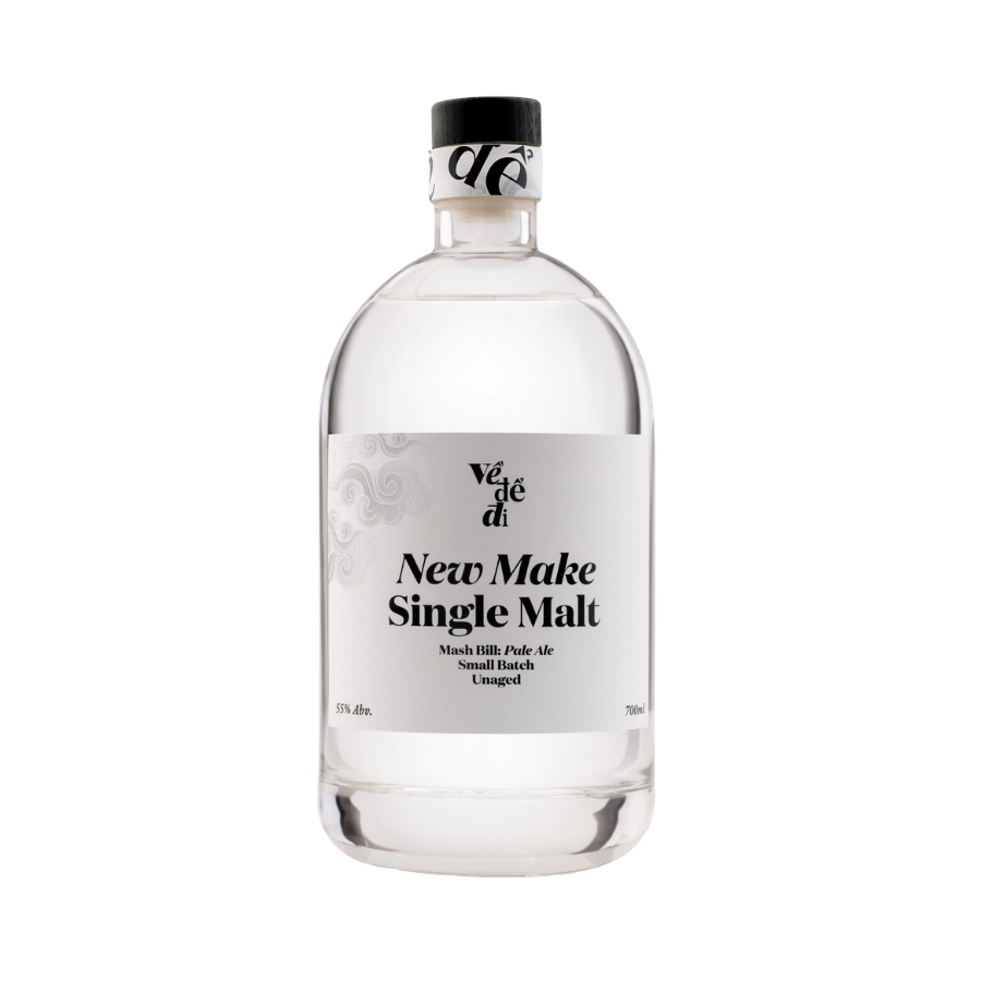Rượu Whisky Việt Nam Về Để Đi New Make Single Malt