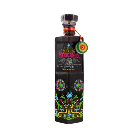 Rượu Tequila Mexico Juegos Mexicanos Reposado Barrel Select