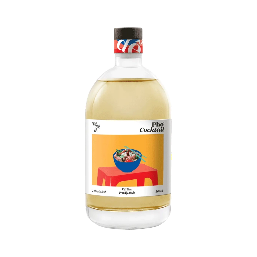 Rượu Liqueur Việt Nam Về Để Đi Phở Cocktail