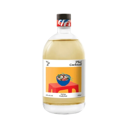 Rượu Liqueur Việt Nam Về Để Đi Phở Cocktail
