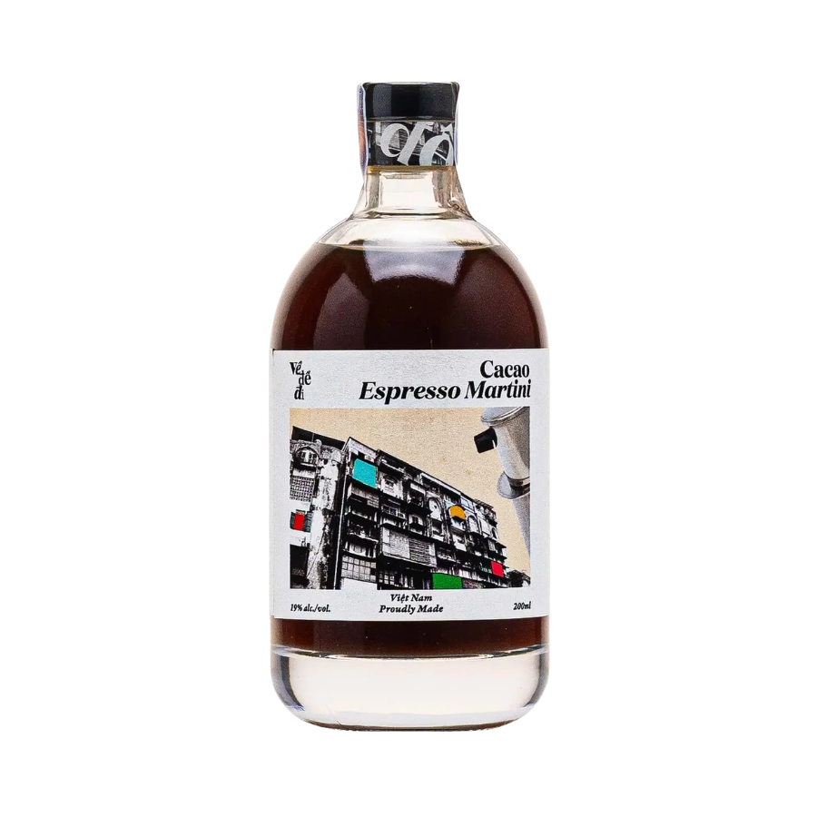 Rượu Liqueur Việt Nam Về Để Đi Cacao Espresso Martini