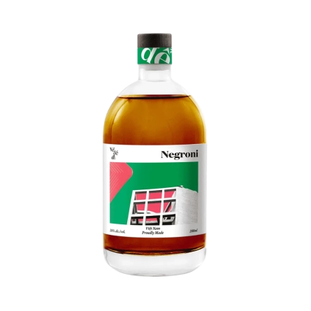 Rượu Liqueur Việt Nam Về Để Đi Negroni