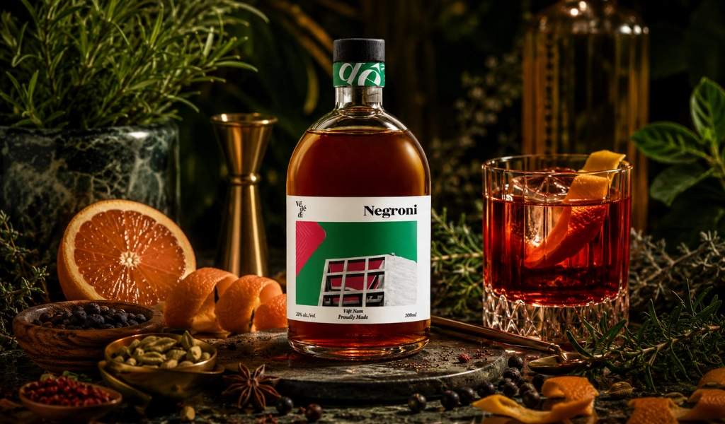 Về Để Đi Cocktail Negroni
