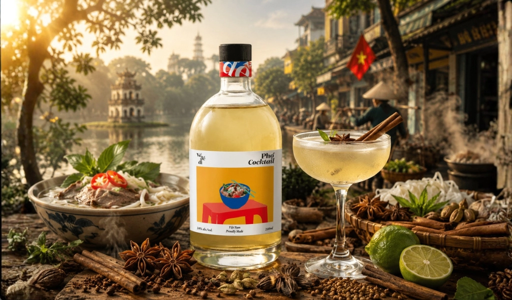 Về Để Đi Cocktail Phở