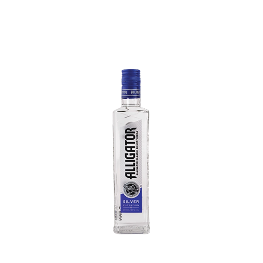Rượu Vodka Nga Alligator Cá Sấu Xanh 300 ml
