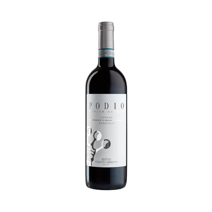 Rượu Vang Đỏ Ý Tenuta Carretta Podio Podium Serrae Langhe DOC Nebbiolo 2022