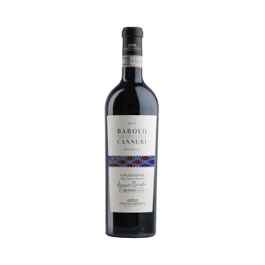 Rượu Vang Đỏ Ý Tenuta Carretta Barolo Cannubi Riserva 2013