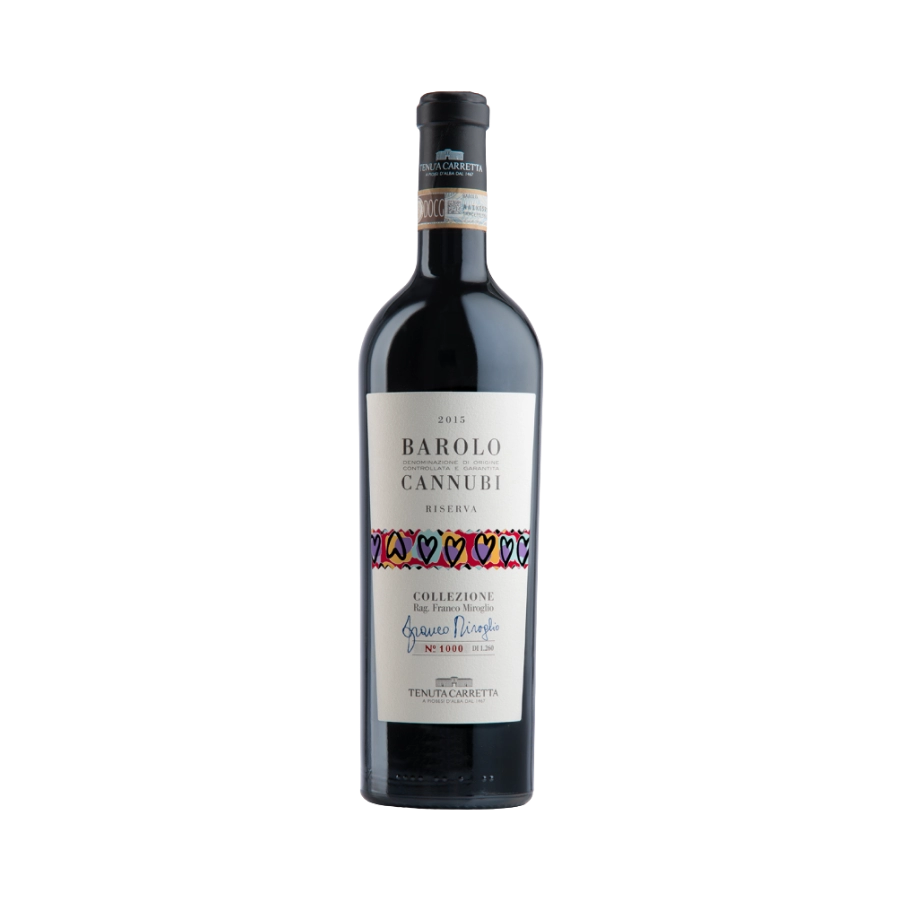 Rượu Vang Đỏ Ý Tenuta Carretta Barolo Cannubi Riserva 2015