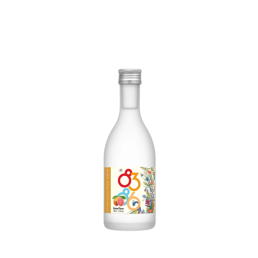 Rượu Gạo Việt Nam Bình Tây The 8386 Premium Rice Sake Guava Flavor 