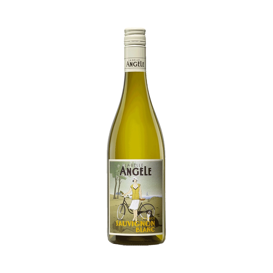Rượu Vang Trắng Pháp La Belle Angele Sauvignon blanc