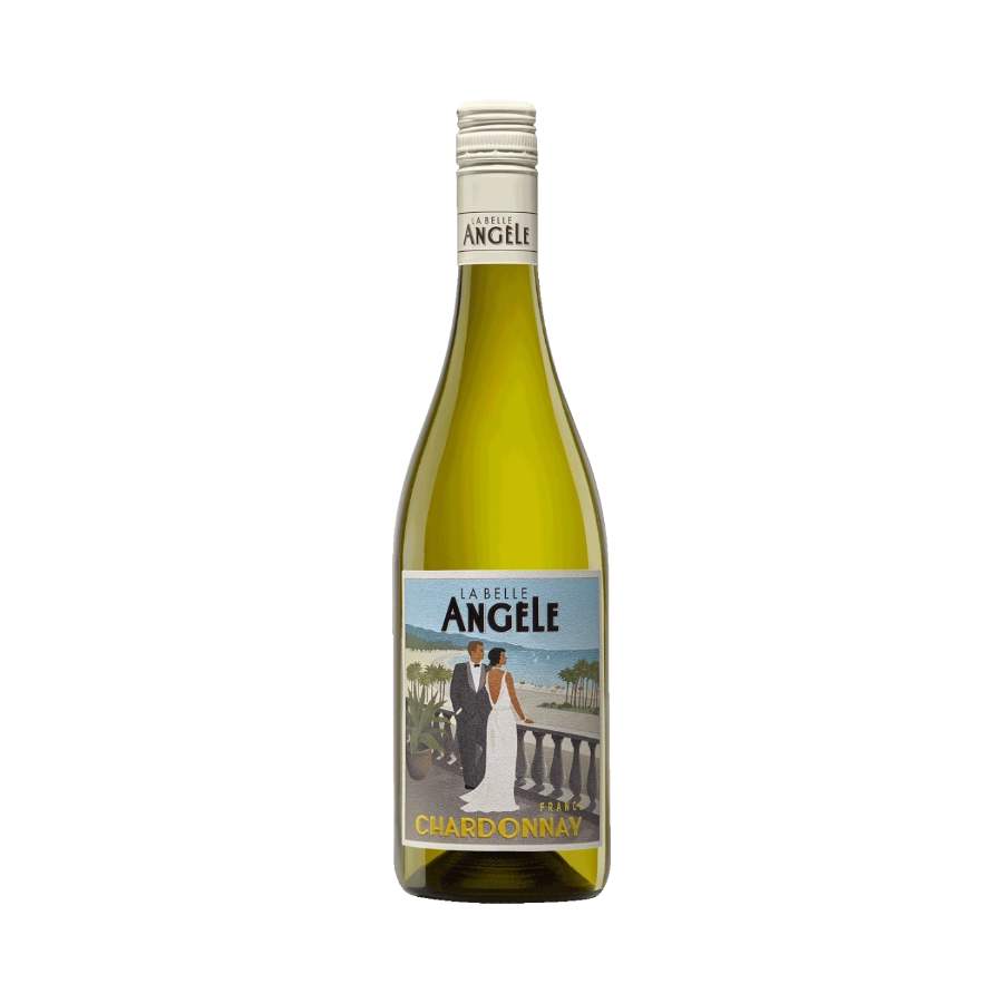 Rượu Vang Trắng Pháp La Belle Angele Chardonnay
