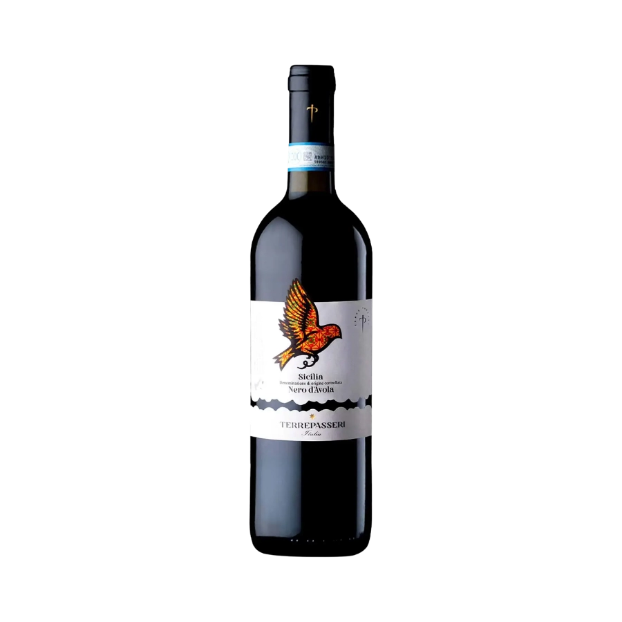 Rượu Vang Đỏ Ý Terre Passeri Sicilia Nero D'Avola
