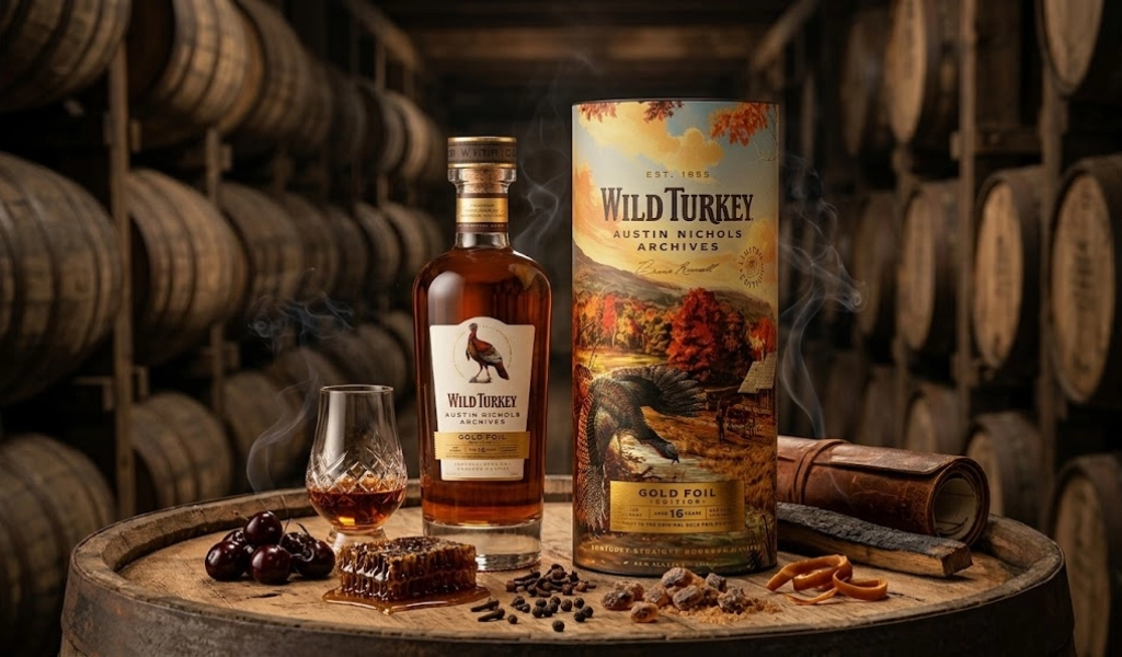Wild Turkey Ra Mắt Gold Foil Edition