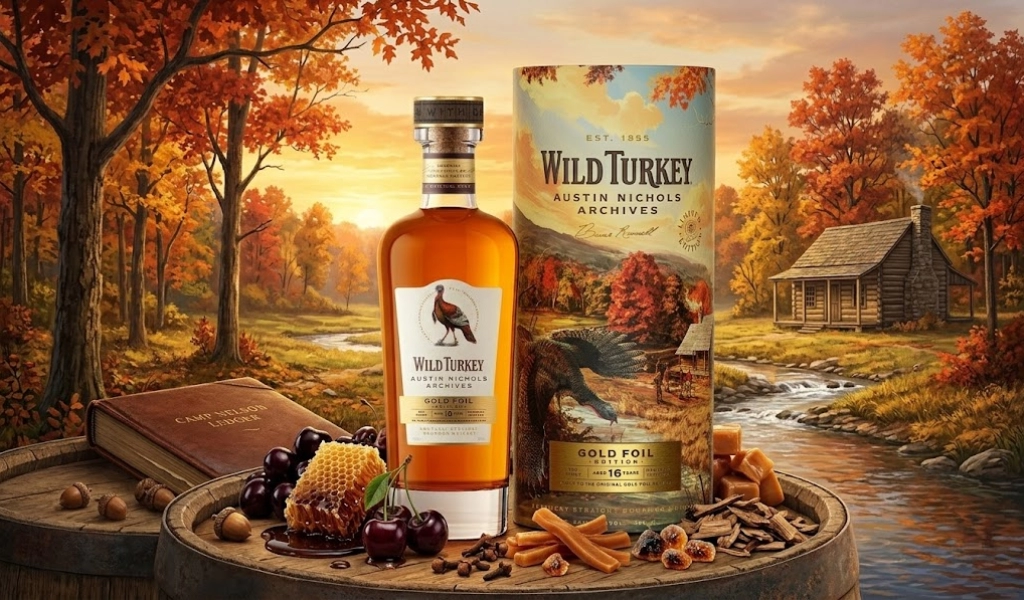 Whisky Wild Turkey Ra Mắt Gold Foil