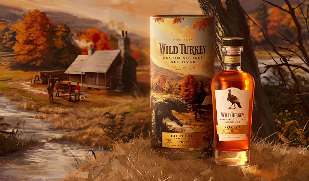 Wild Turkey Ra Mắt Gold Foil Edition Thuộc Austin Nichols Archives
