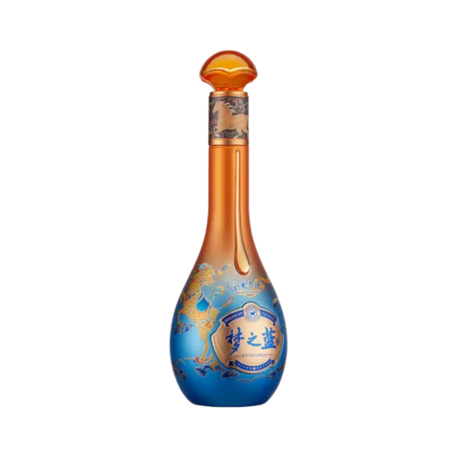 Rượu Dương Hà Mộng Chi Lam Phiên Bản Giới Hạn Năm Ngọ / Yanghe Dream Blue Limited Edition Year Of the Horse / 洋河梦之蓝 金马奔腾 马年生肖酒