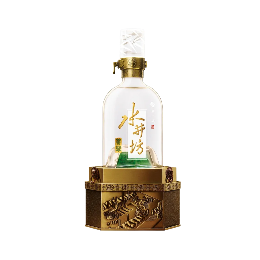 Rượu Thủy Tỉnh Phường Tinh Thúy / Shui Jing Fang Forest Green / 水井坊 菁翠