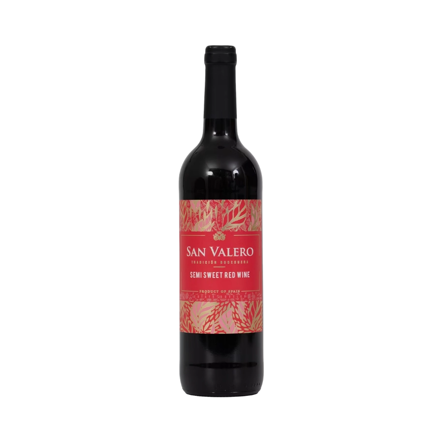 Rượu Vang Đỏ Tây Ban Nha San San Valero Tinto Semidulce 2023