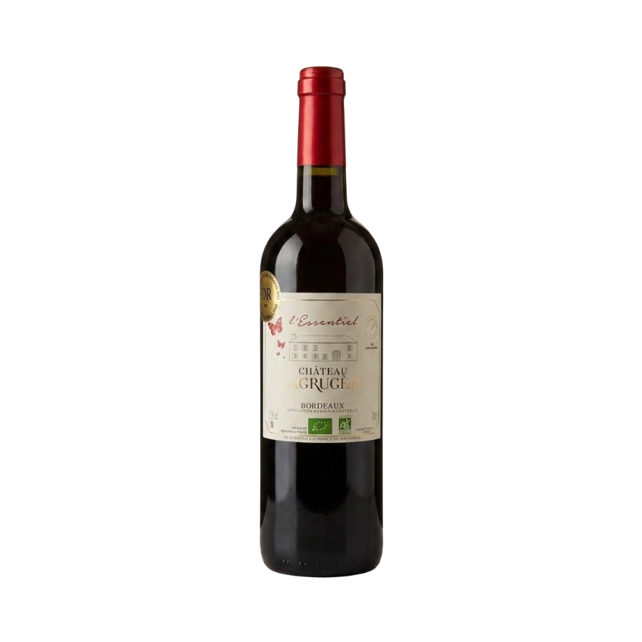 Rượu Vang Đỏ Pháp Chateau Lagrugere L’Essentiel Bordeaux Rouge