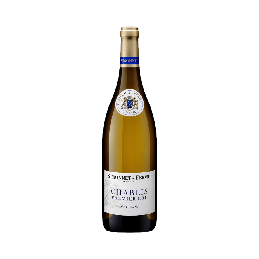 Rượu Vang Trắng Pháp Simonnet Febvre Chablis 1er Vaillons