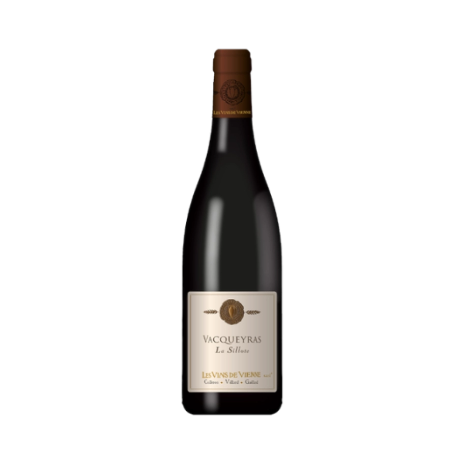 Rượu Vang Đỏ Pháp Les Vins De Vienne Vacqueyras La Sillote