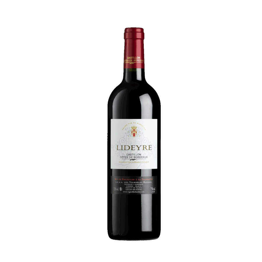Rượu Vang Đỏ Pháp Chateau Lideyre Castillon