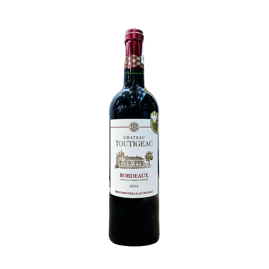 Rượu Vang Đỏ Pháp Chateau Toutigeac Bordeaux Rouge