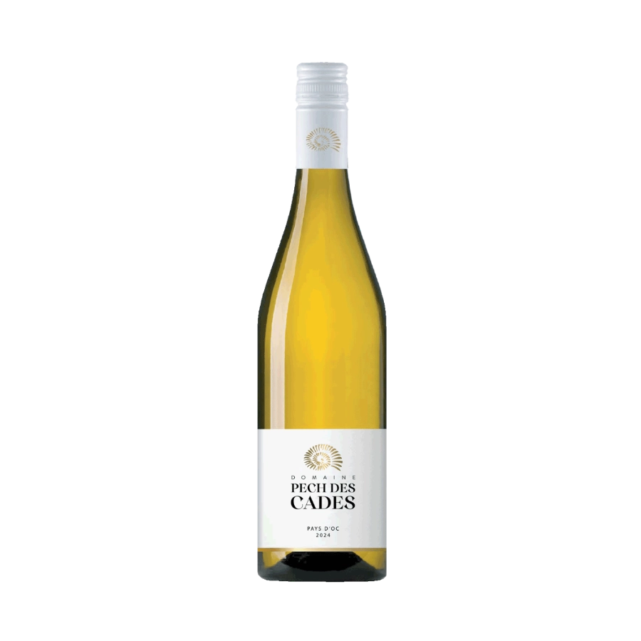 Rượu Vang Trắng Pháp Domaine Pech Des Cades Igp Pays D’oc White