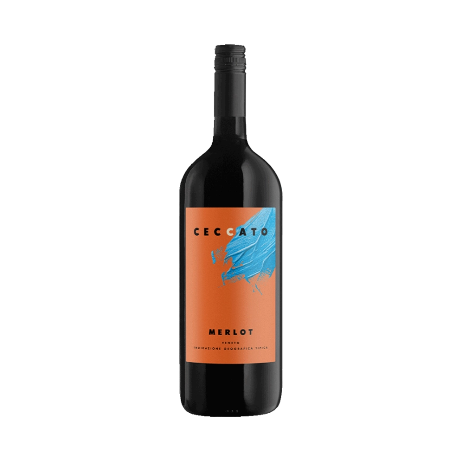 Rượu Vang Đỏ Ý Casa Ceccato Merlot Veneto IGT Magnum 1500ml