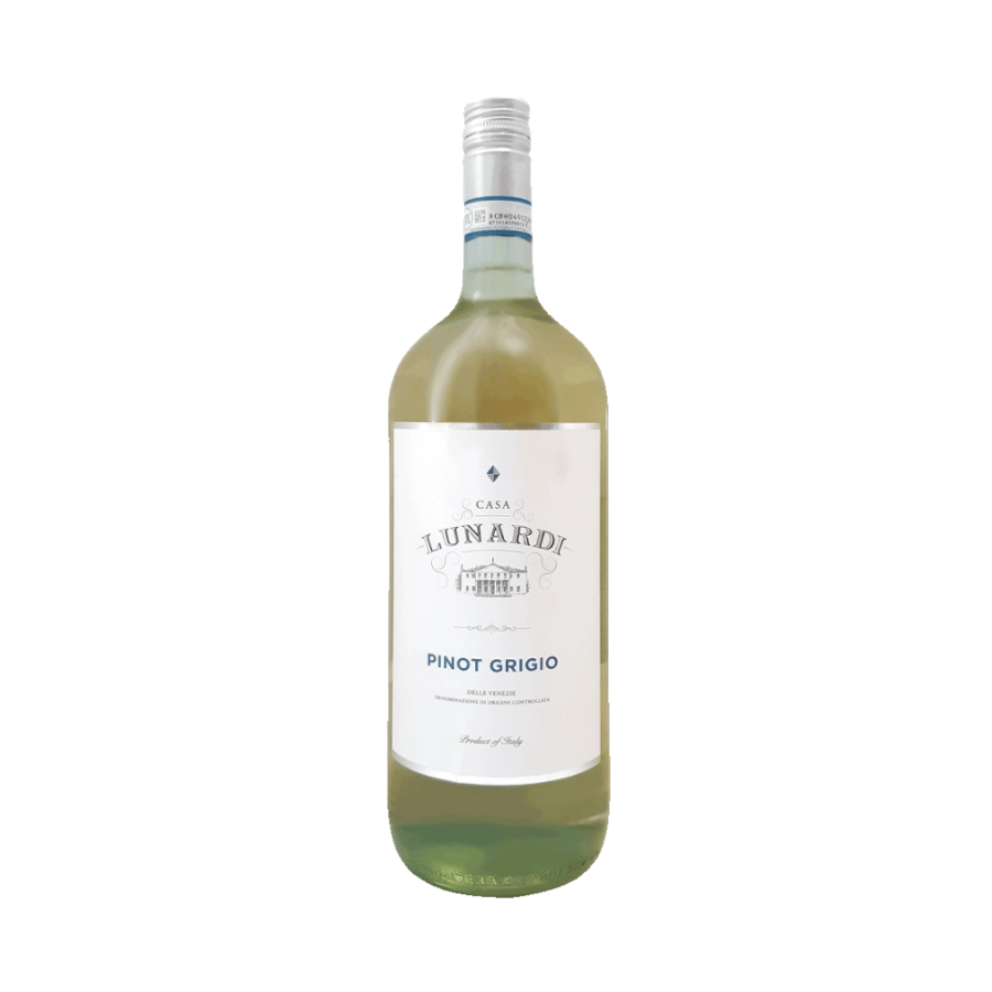 Rượu Vang Trắng Ý Casa Lunardi Pinot Grigio Delle Venezie 1500ml