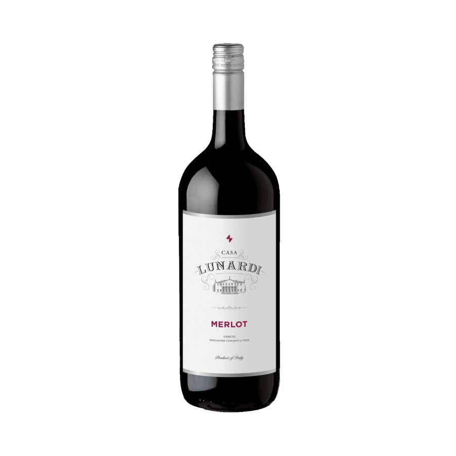 Rượu Vang Đỏ Ý Casa Lunardi Merlot Veneto IGT 1500ml
