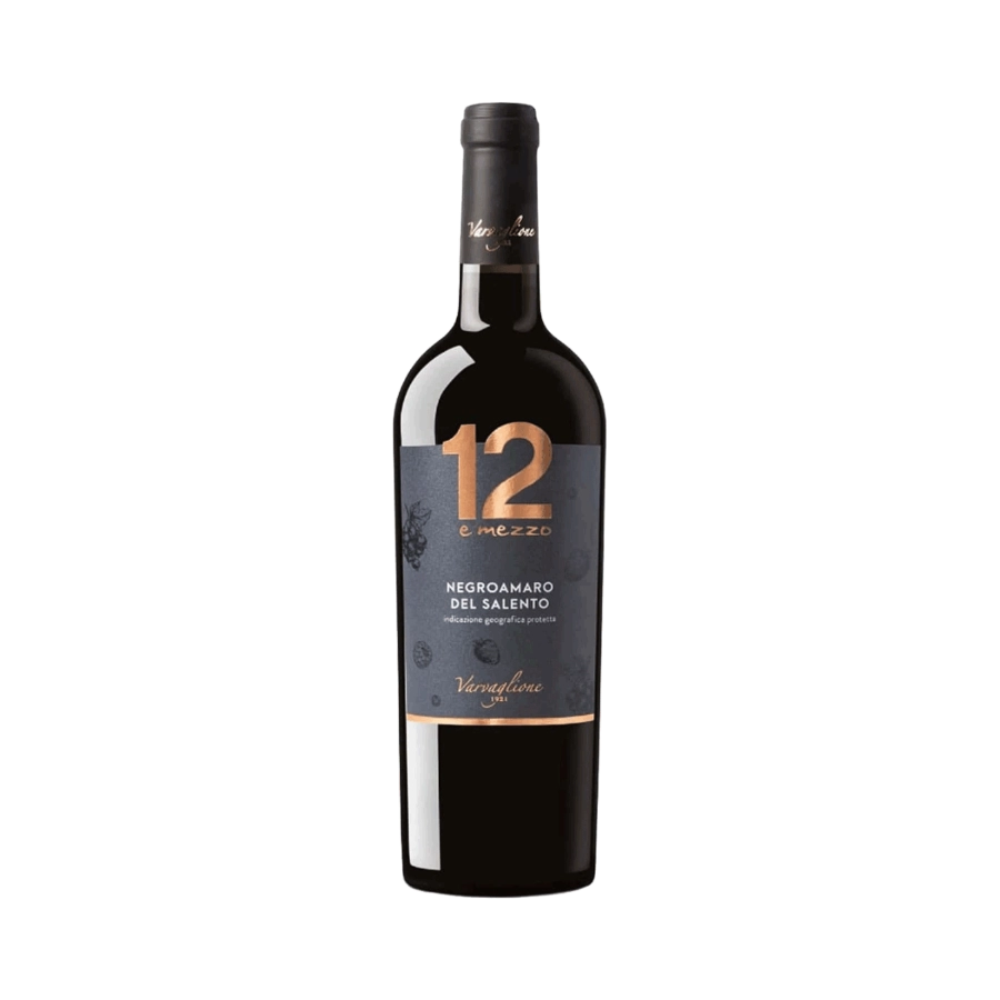 Rượu Vang Đỏ Ý 12 E Mezzo Negroamaro del Salento IGP