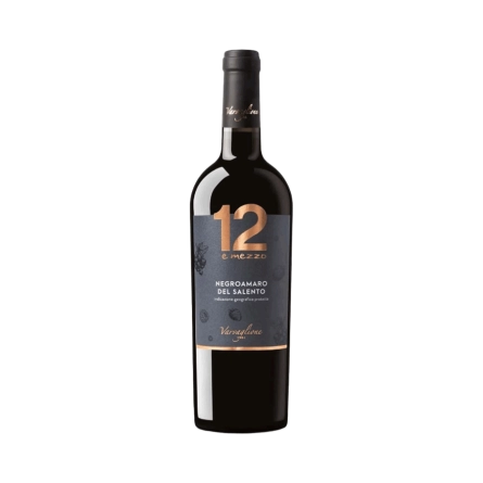 Rượu Vang Đỏ Ý 12 E Mezzo Negroamaro del Salento IGP