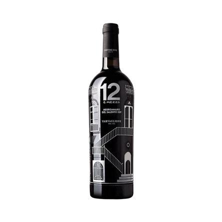 Rượu Vang Đỏ Ý 12 E Mezzo Masseria Negroamaro del Salento IGP