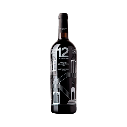 Rượu Vang Đỏ Ý 12 E Mezzo Masseria Primitivo del Salento IGP