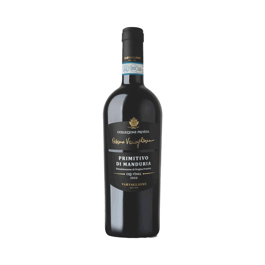 Rượu Vang Đỏ Ý Privata Primitivo di Manduria DOP
