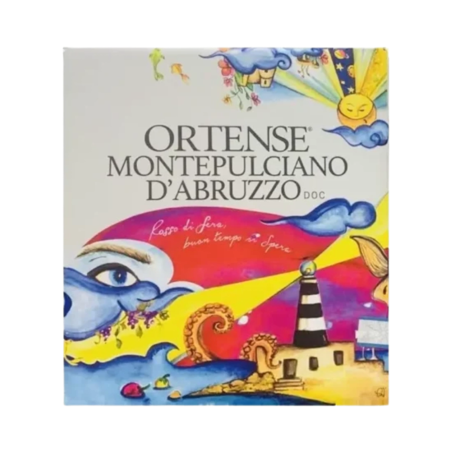 Rượu Vang Bịch Ý Citra Ortense Montepulciano D'Abruzzo 2.25L