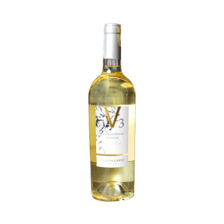 Rượu Vang Trắng Ý V3 Chardonnay