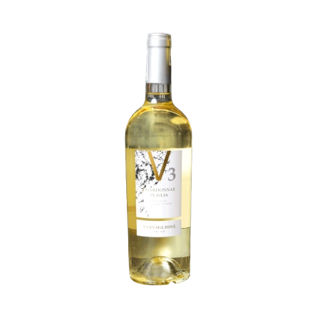 Rượu Vang Trắng Ý V3 Chardonnay
