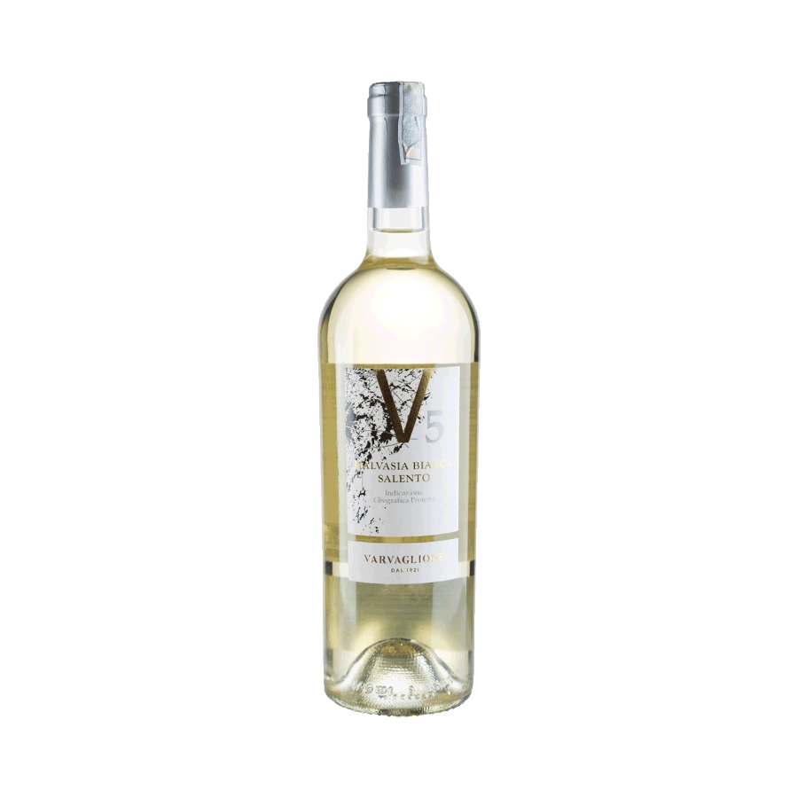 Rượu Vang Trắng Ý V5 Malvasia Bianca del Salento IGP