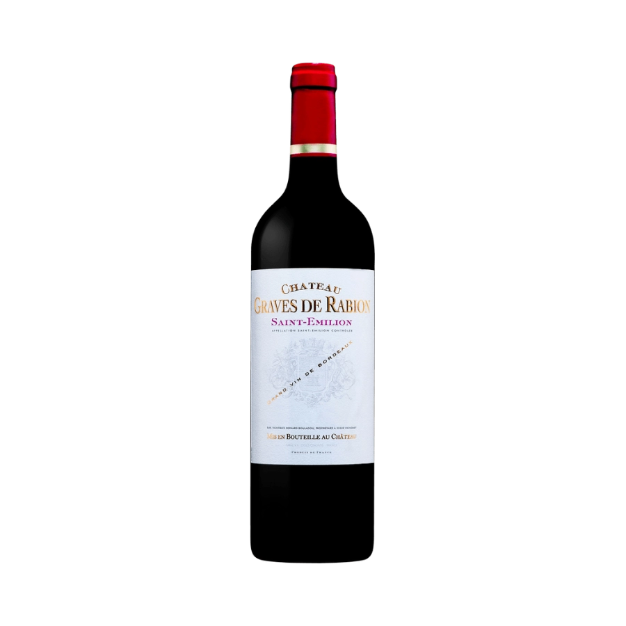 Rượu Vang Đỏ Pháp Chateau Graves De Rabion ST Emillion