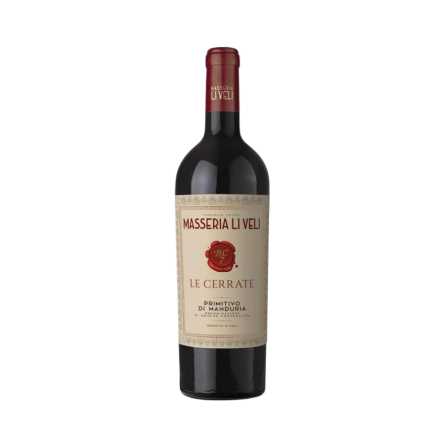 Rượu Vang Đỏ Ý Masseria Li Veli Le Cerrate Primitivo