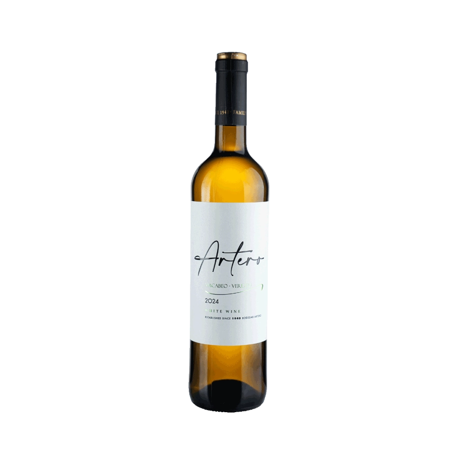 Rượu Vang Trắng Tây Ban Nha Bodegas Artero Macabeo Verdejo