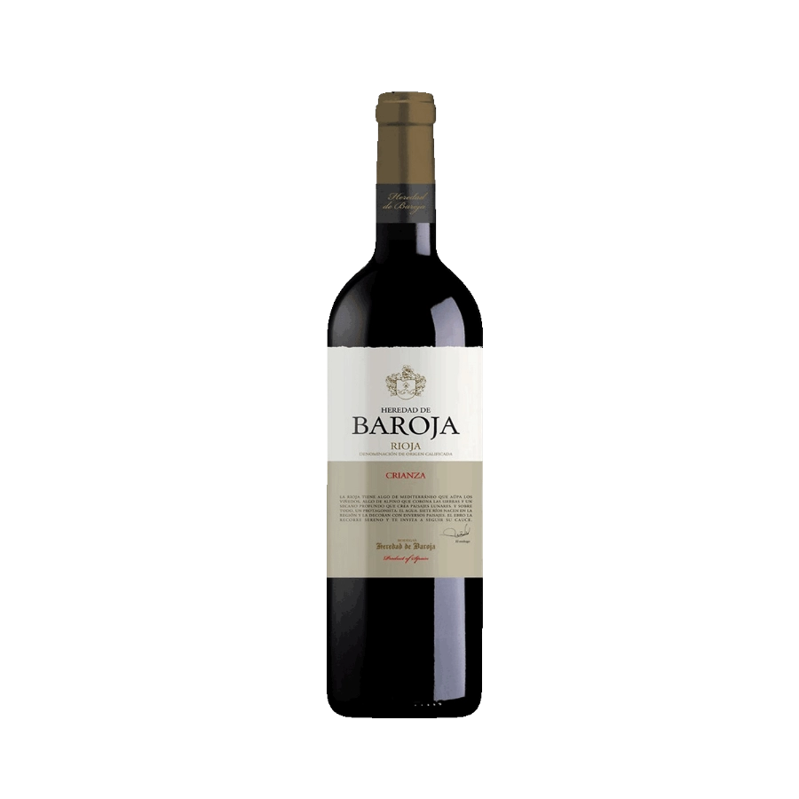 Rượu Vang Đỏ Tây Ban Nha Heredad De Baroja Crianza