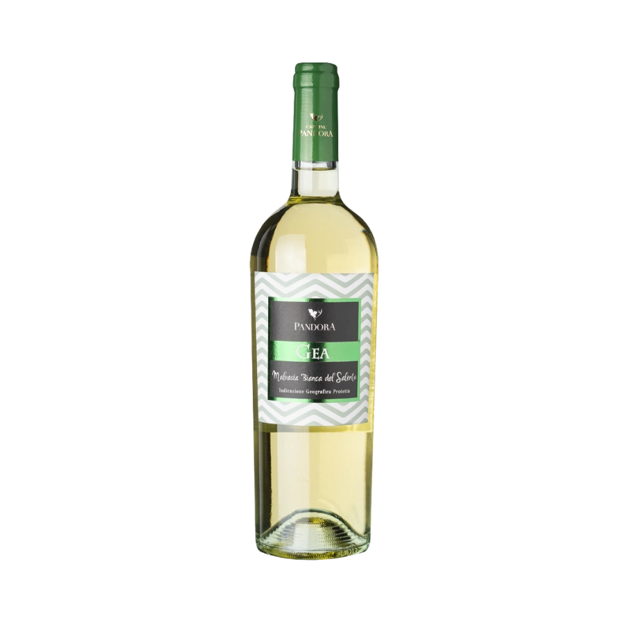 Rượu Vang Trắng Ý Pandora Gea Malvasia Bianca del Salento