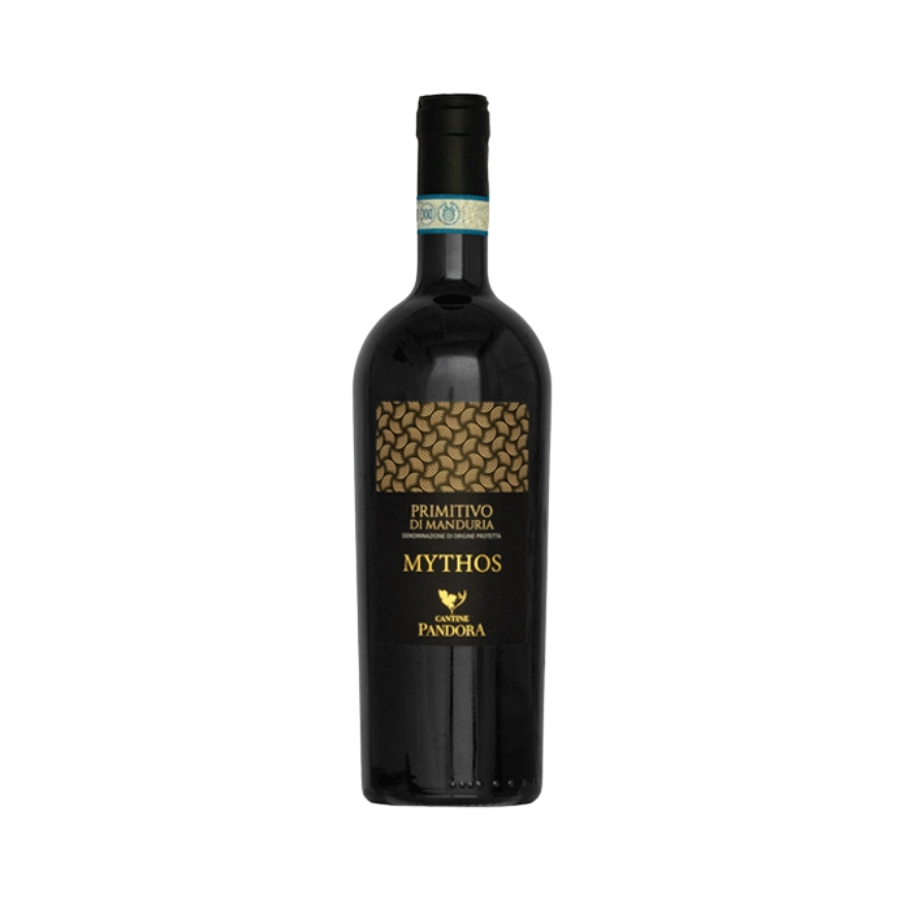 Rượu Vang Đỏ Ý Cantine Pandora Mythos Primitivo