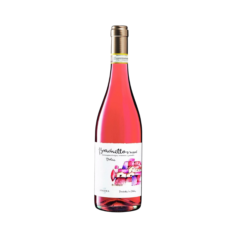 Rượu Vang Hồng Ý Araldica Moscato Rose