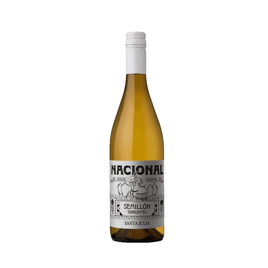 Rượu Vang Trắng Argentina Santa Julia Nacional Semillon Torrontes