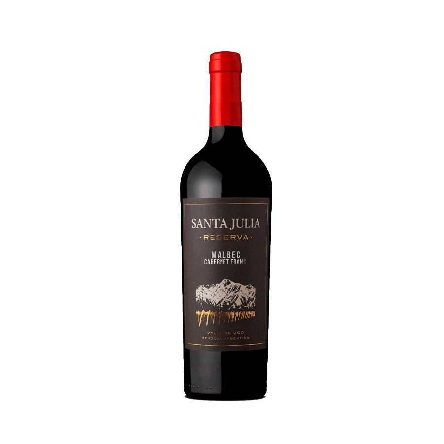 Rượu Vang Đỏ Argentina Santa Julia Reserva Malbec Cabernet Franc