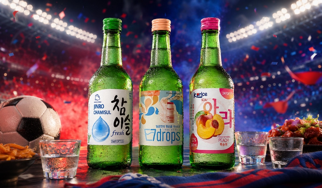 Hòa Nhịp Cùng Các Chiến Binh Taegeuk Với Ly Soju Chuẩn Vị Hàn
